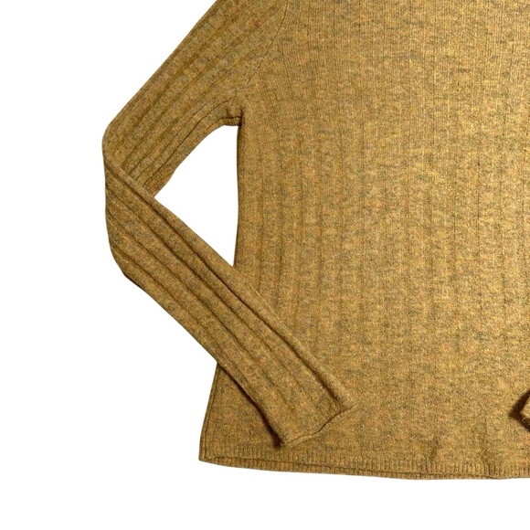 Madewell Dark Yellow Evercrest Turtleneck Lightweight Sweater Womens S - Picture 7 of 9